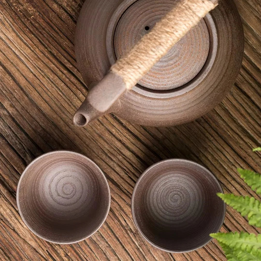 Ceramic Teapot 11.8 Oz Stovetop Compatible