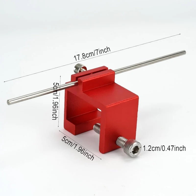 Chain Alignment Tool C-Clamp 7-Inch Stainless Steel Rod