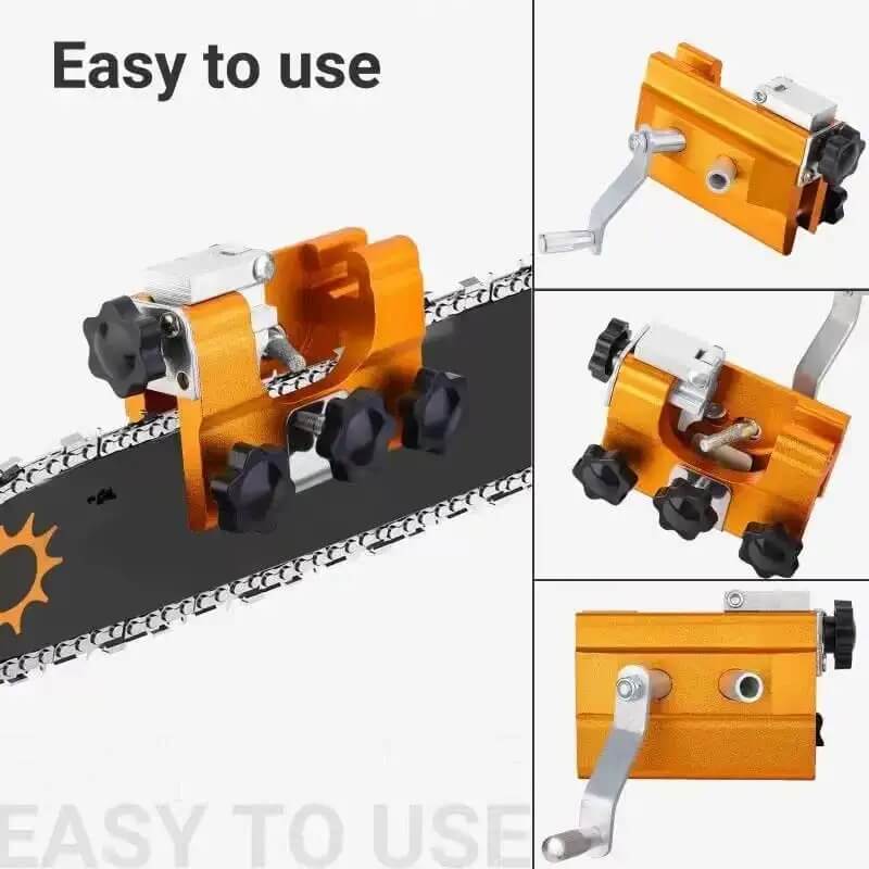 Chainsaw Sharpener Adjustable Portable Carbide Cutters