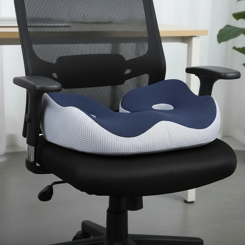 Chair Cushion Memory Foam Non-Slip Washable Cover