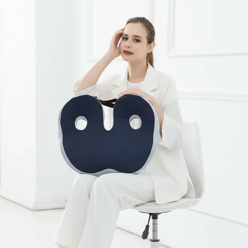 Chair Cushion Memory Foam Non-Slip Washable Cover