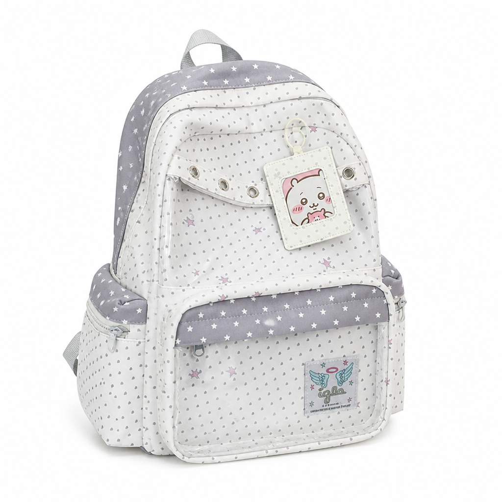 Character-Themed Weather-Resistant School Backpack