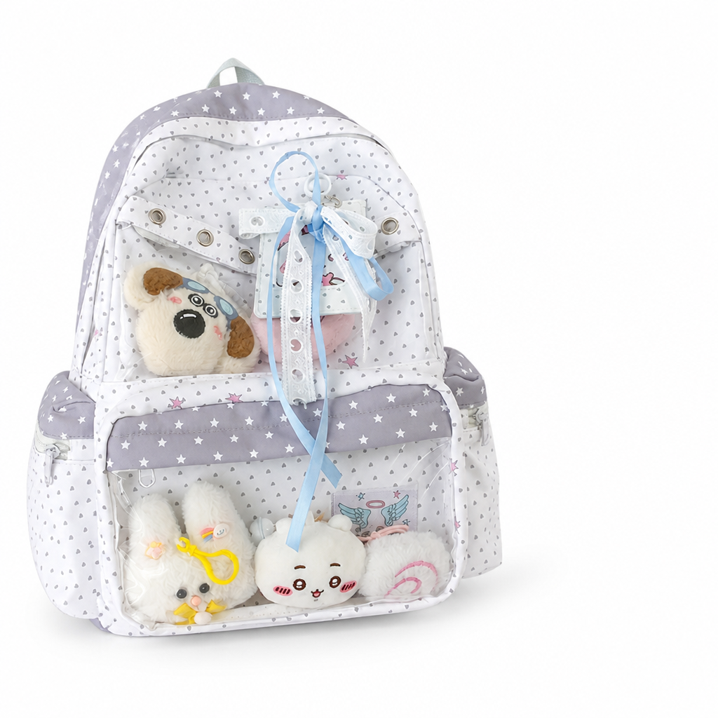 Character-Themed Weather-Resistant School Backpack