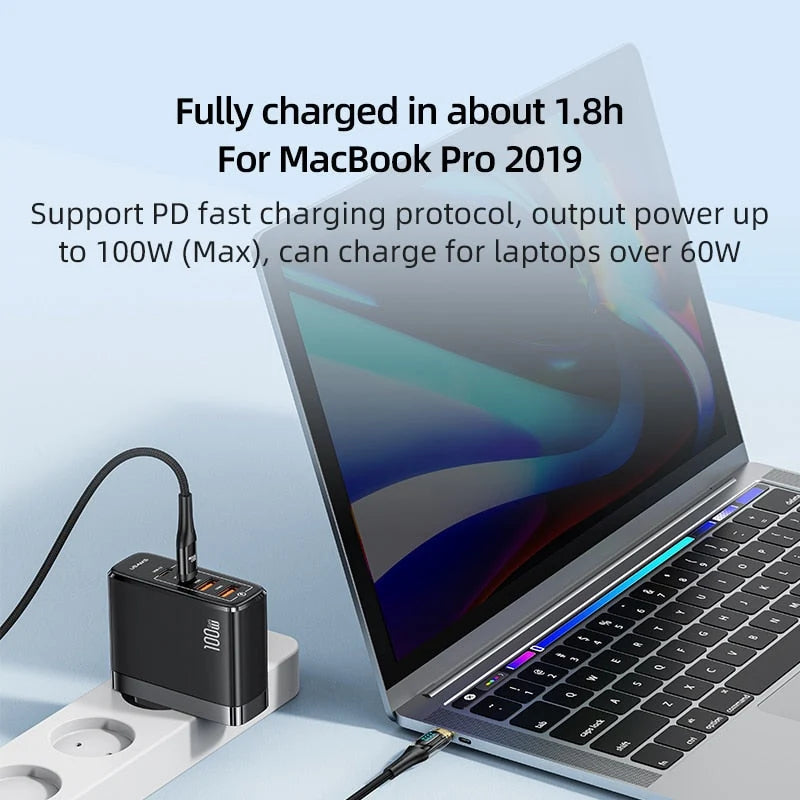 Charging Cable USB-C LED Power Display Fast Charging