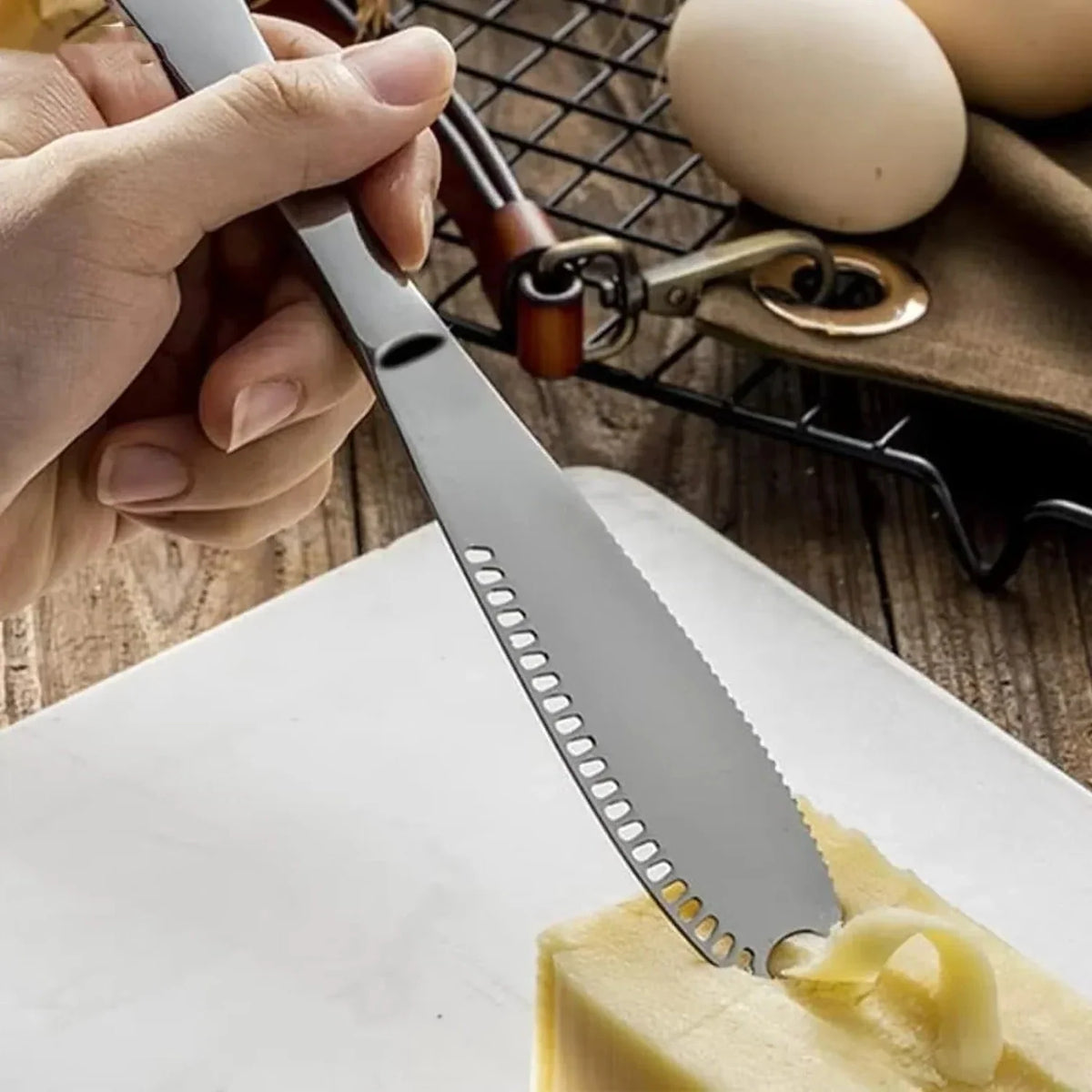 Cheese Slicer Adjustable Thickness With 4 Spare Wires