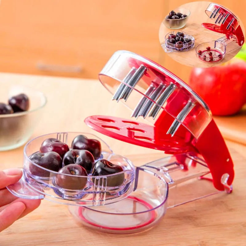 Cherry Pitter Stainless Steel Blade Quick Pit Removal
