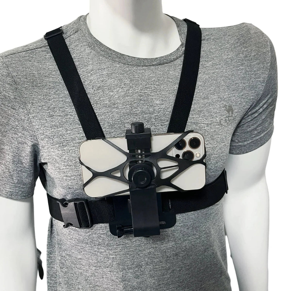 Chest Strap Phone Mount 360° Rotating Hands-Free