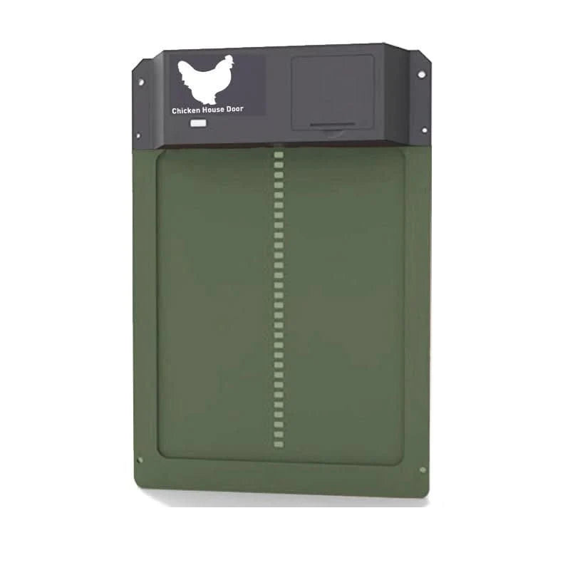 Chicken Coop Door Automatic Light Sensor Weather-Resistant