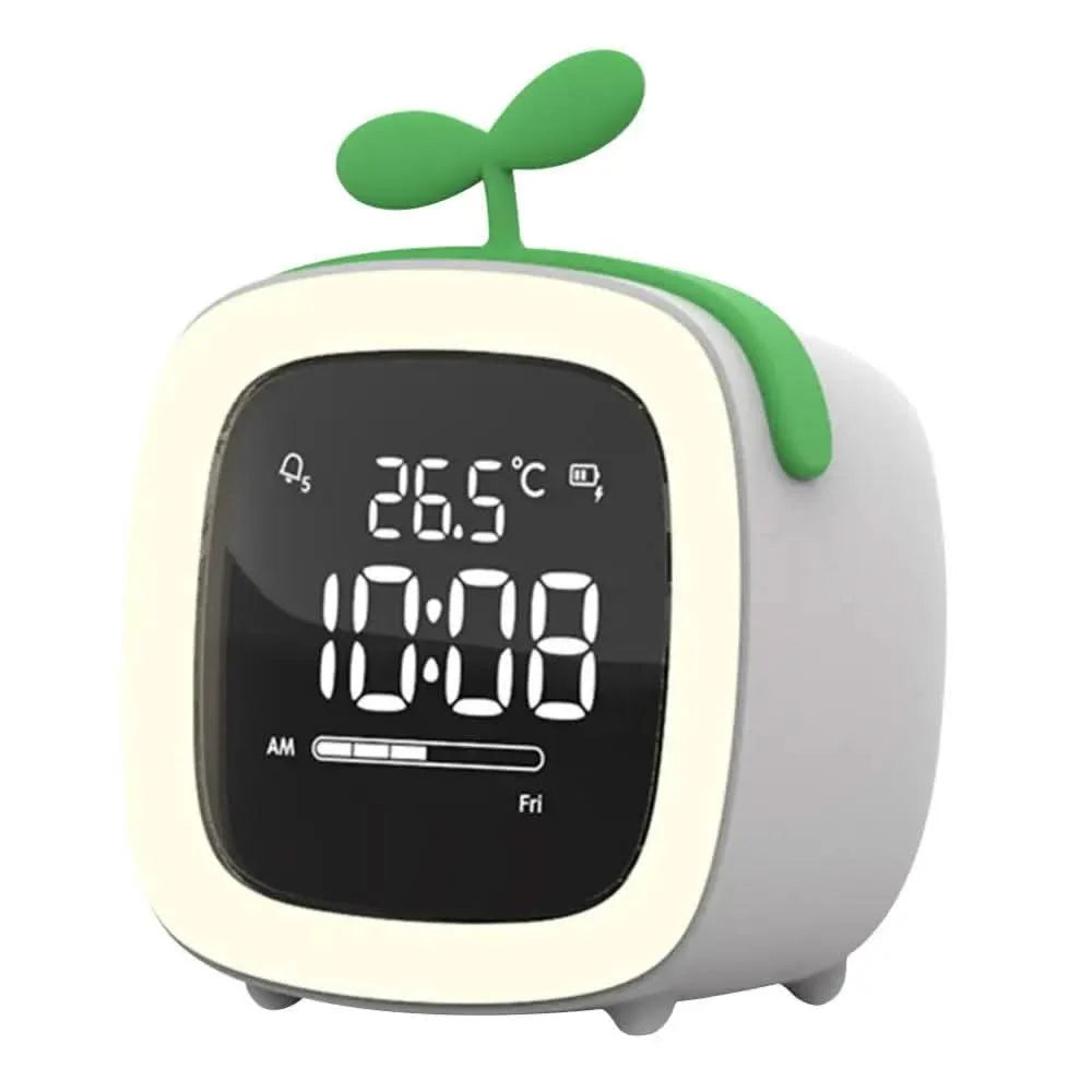 Children's Alarm Clock Dimmable LED Night Light