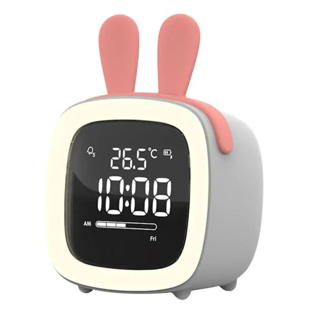 Children's Alarm Clock Dimmable LED Night Light