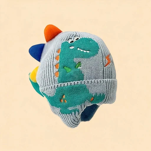 Children’s Knitted Hat Foldable Ear Flaps