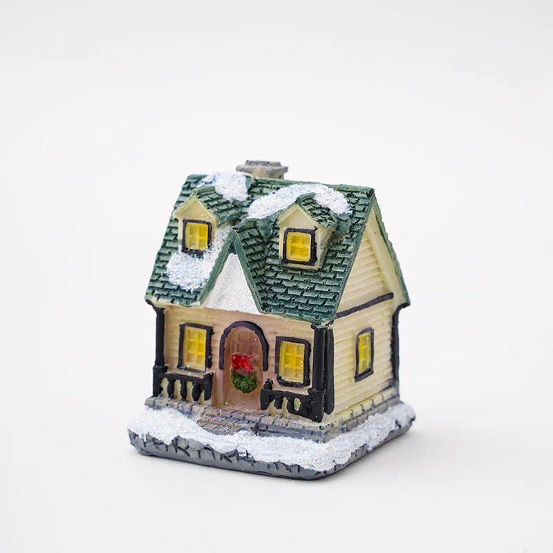 Christmas Decoration Figure LED-Lit Weatherproof Polyresin Indoor & Outdoor