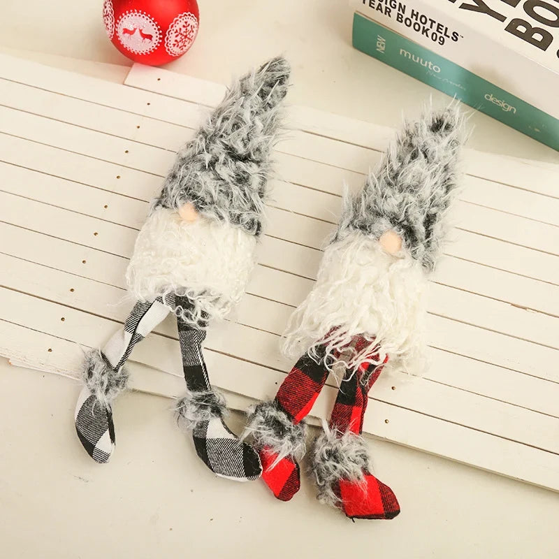 Christmas Doll Handmade Plush Tall Hat Indoor & Outdoor