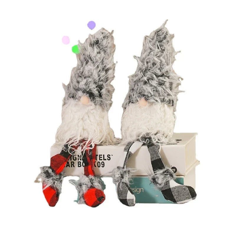 Christmas Doll Handmade Plush Tall Hat Indoor & Outdoor