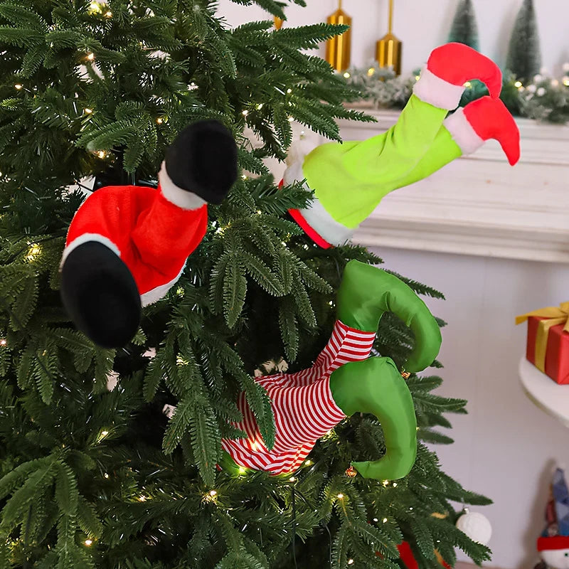 Christmas Figure Colorful Lightweight Table, Tree & Shelf Decor