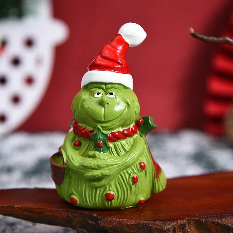 Christmas Figurine Polyresin Weather-Resistant