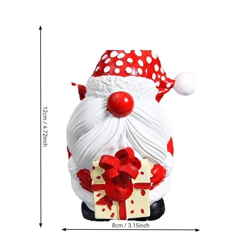 Christmas Figurine Polyresin Weather-Resistant