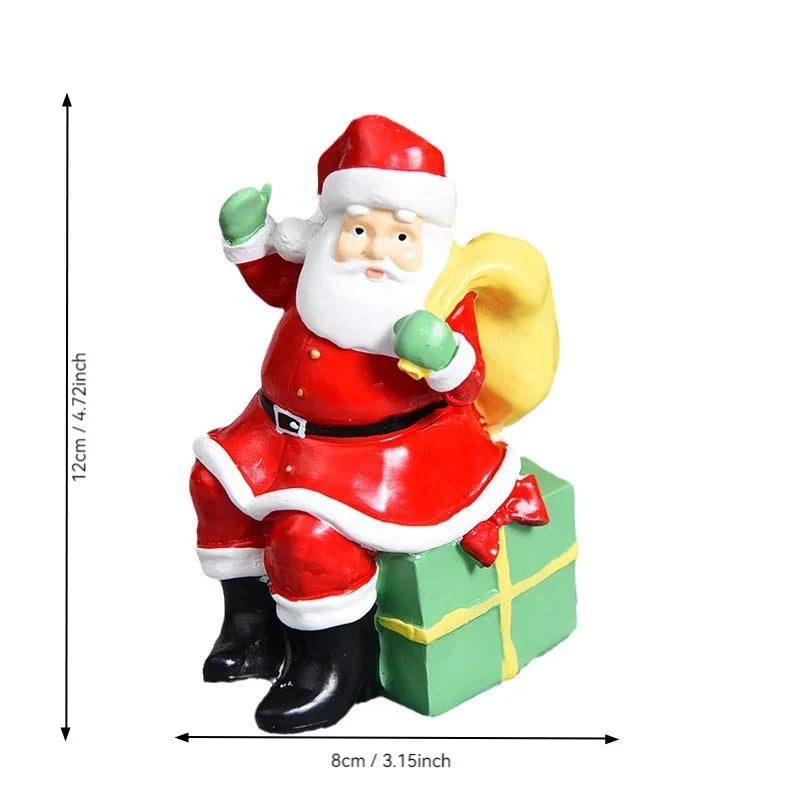 Christmas Figurine Polyresin Weather-Resistant