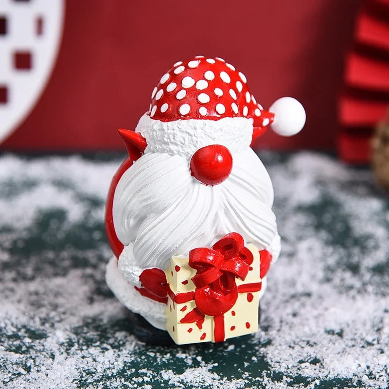 Christmas Figurine Polyresin Weather-Resistant