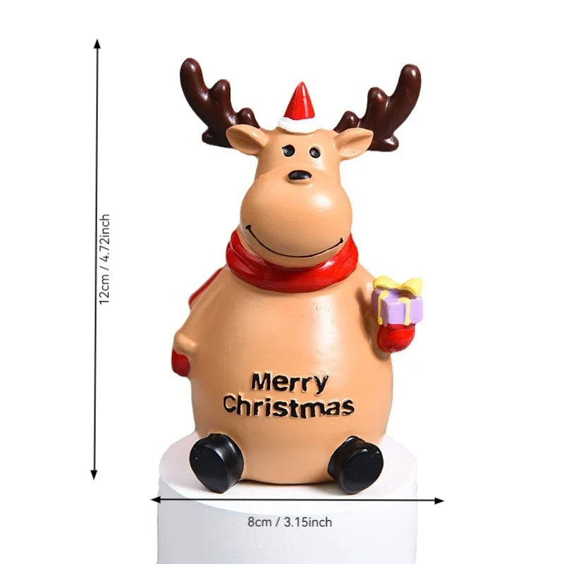 Christmas Figurine Polyresin Weather-Resistant