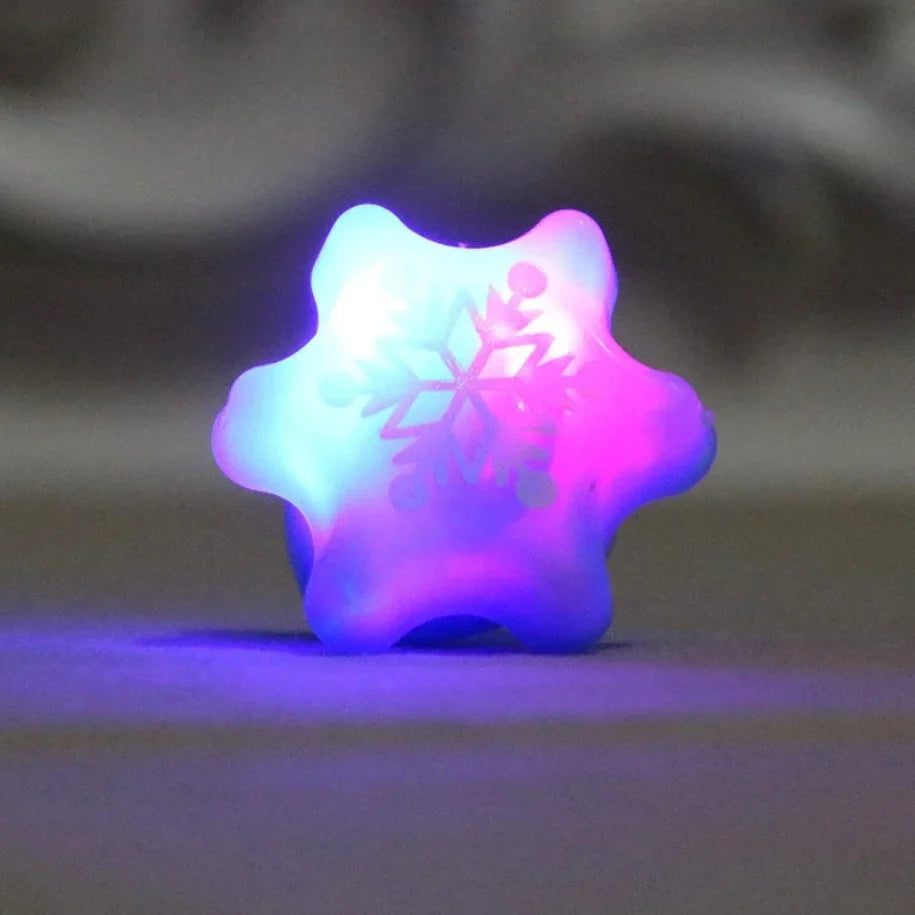 Christmas Figurine Warm LED Star Cutouts Tabletop