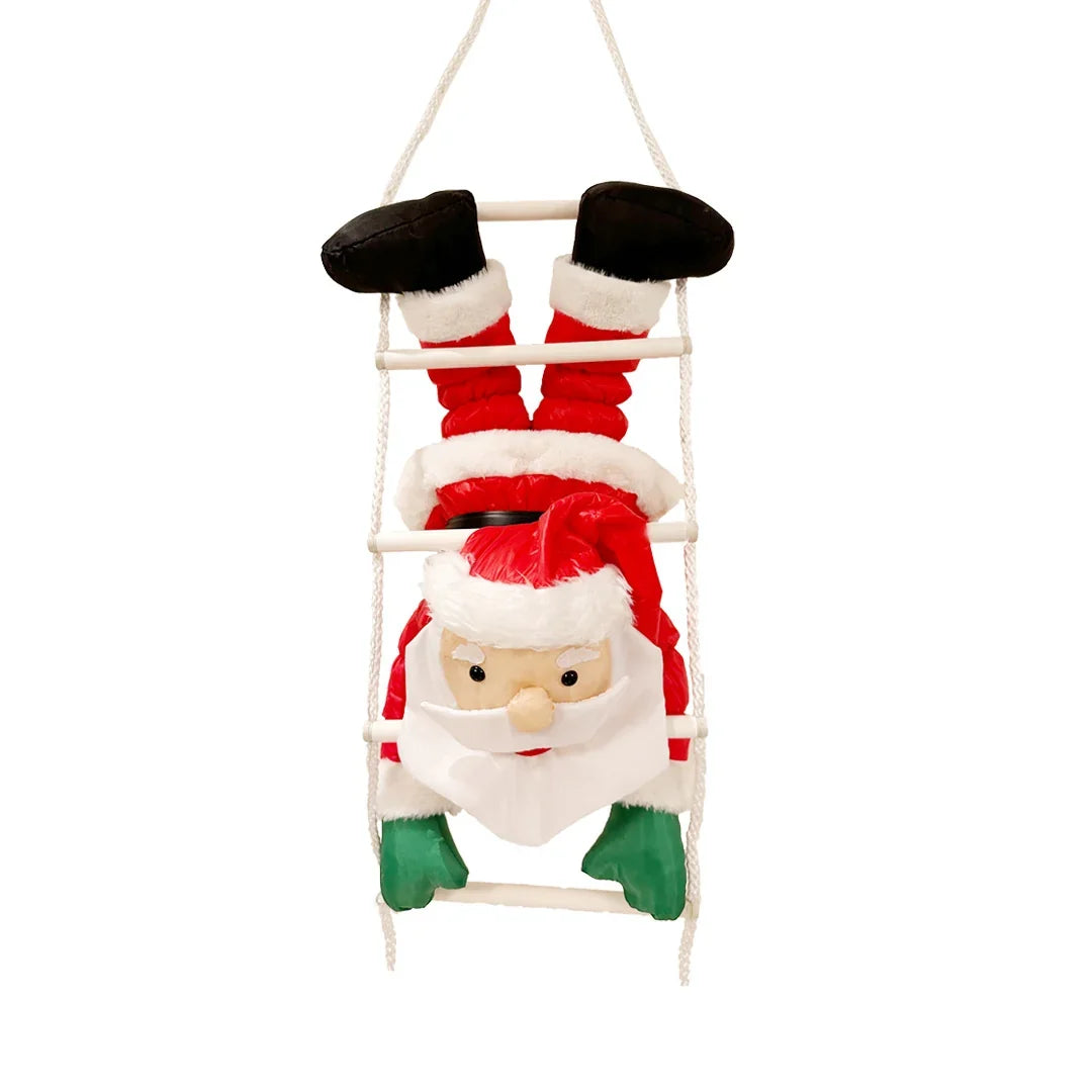 Christmas Hanging Decoration Santa Figure Reindeer Motif