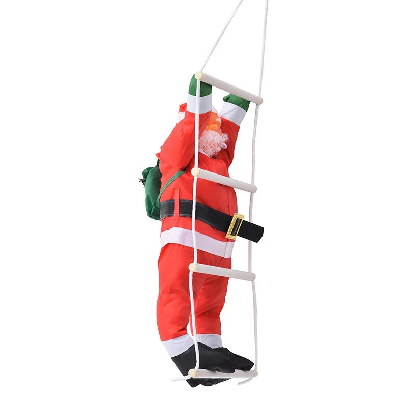 Christmas Hanging Figure Humorous Santa Reindeer Ready To Hang