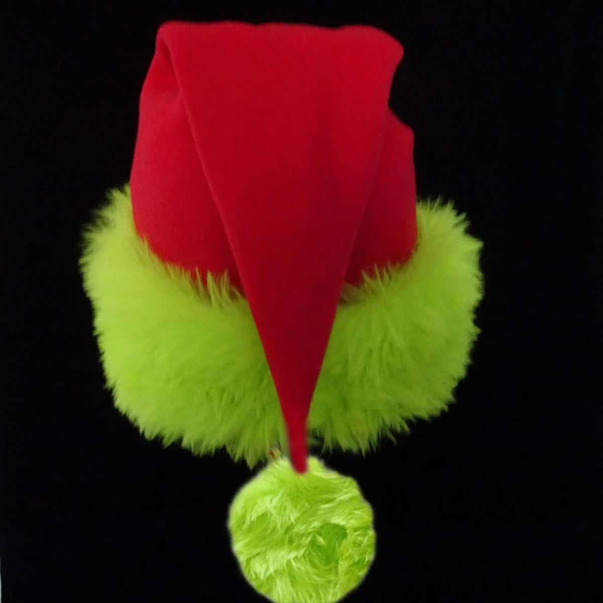 Christmas Hat Plush Edge One Size Fits All
