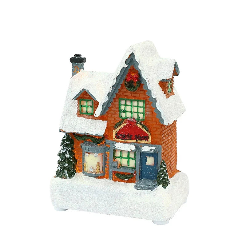 Christmas House Light Warm LED Plug-In