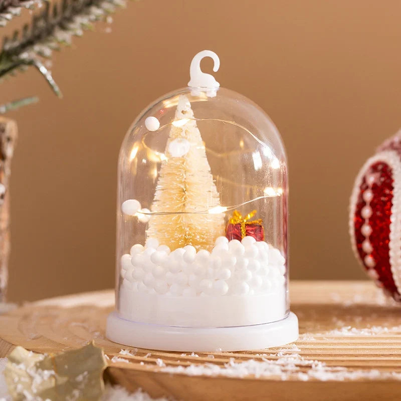 Christmas Lantern Cordless Warm White LED