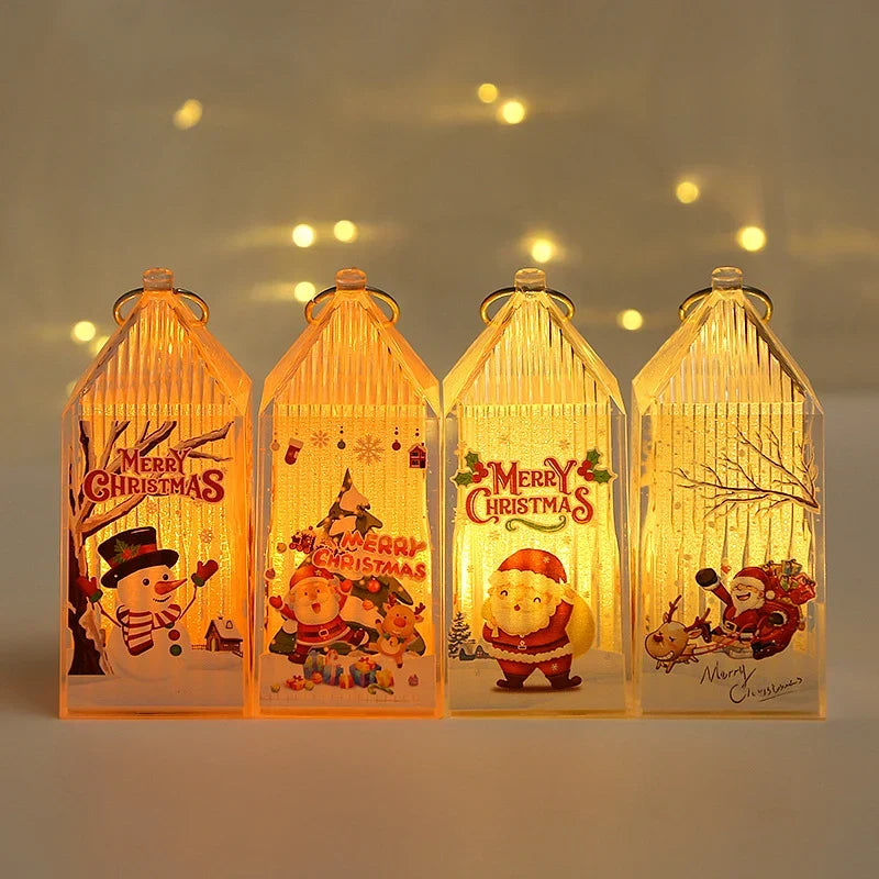 Christmas Lantern Durable Plastic Soft LED Indoor & Outdoor