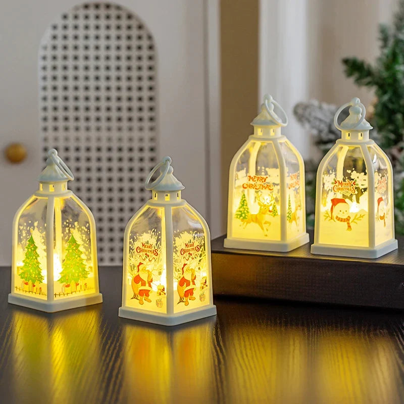 Christmas Lantern Energy-Saving LED Festive Character Indoor & Outdoor