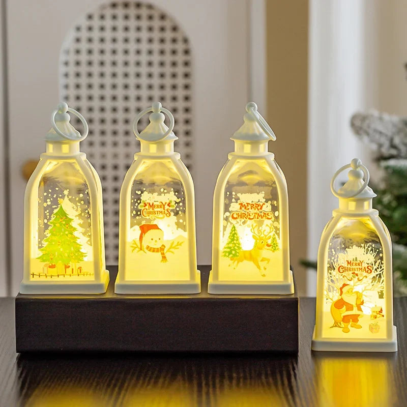 Christmas Lantern Energy-Saving LED Festive Character Indoor & Outdoor