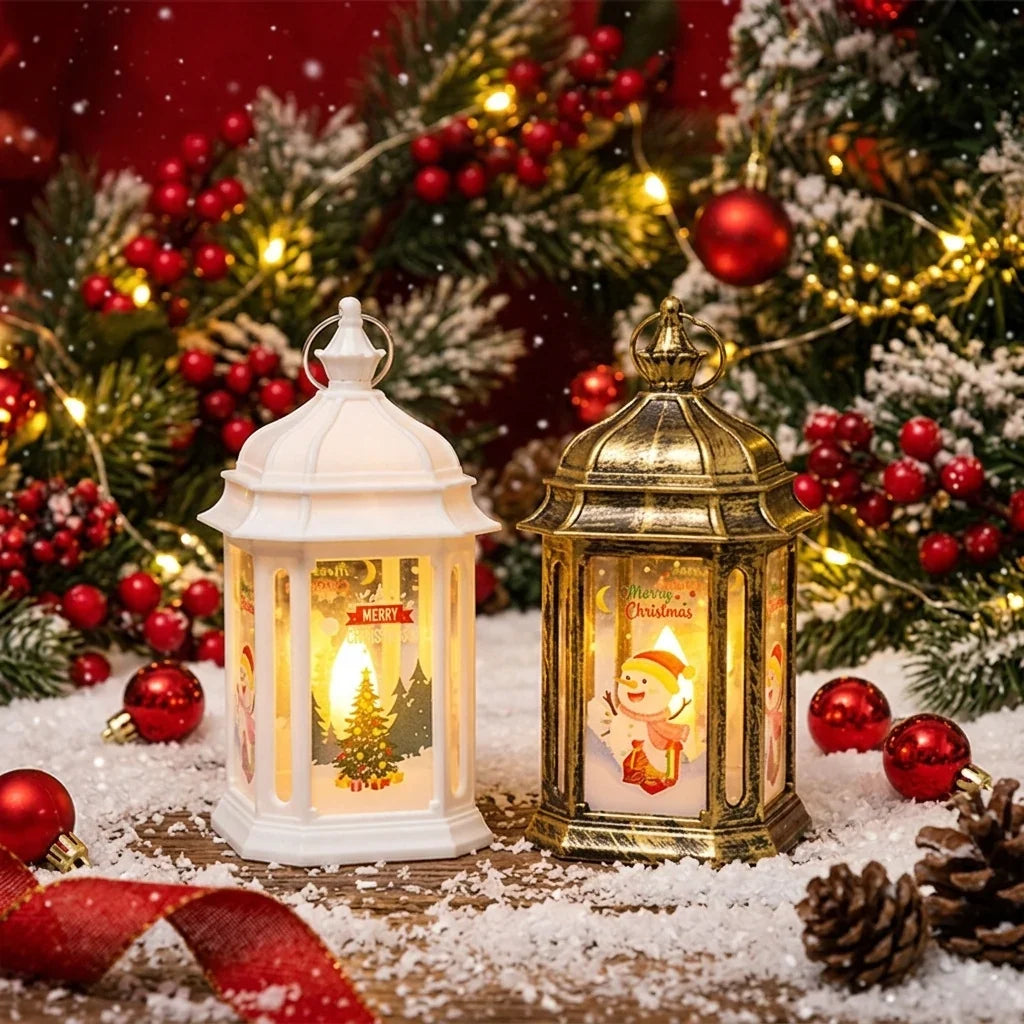 Christmas Lantern Energy-Saving LED Indoor & Outdoor