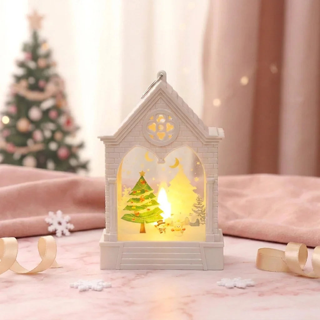 Christmas Lantern Integrated LED Hanging & Tabletop