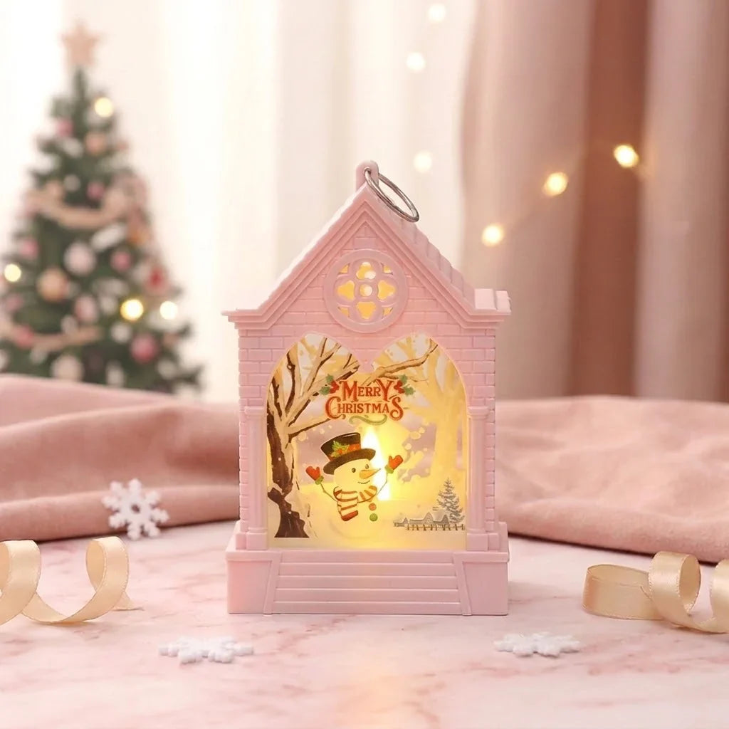 Christmas Lantern Integrated LED Hanging & Tabletop