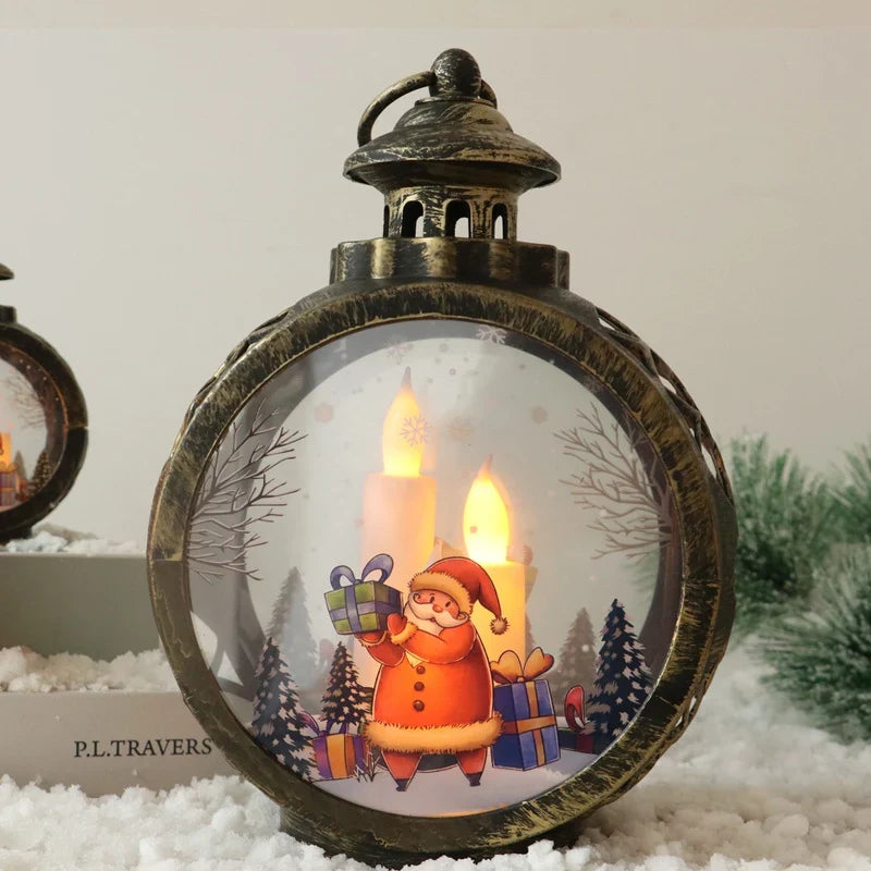 Christmas Lantern LED Weather-Resistant Indoor & Outdoor