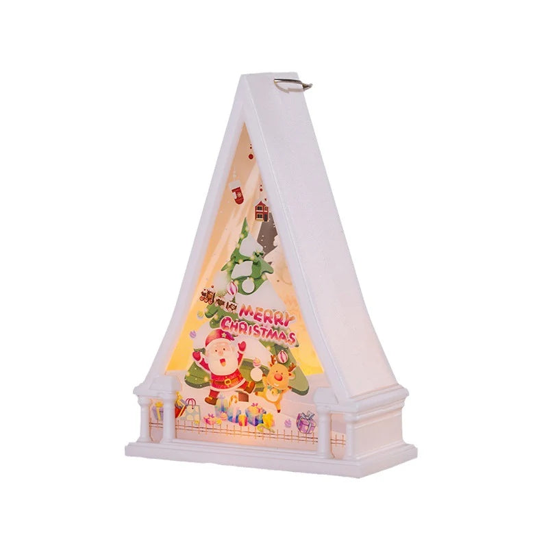 Christmas Lantern Snowman Design Energy-Efficient LED Indoor & Outdoor