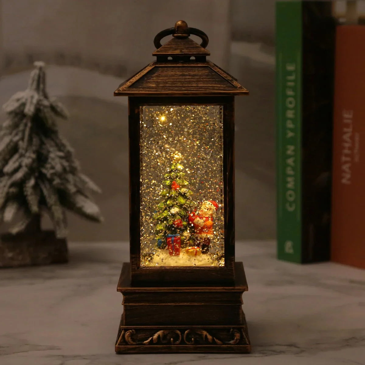 Christmas Lantern Snowman Design & Integrated LED