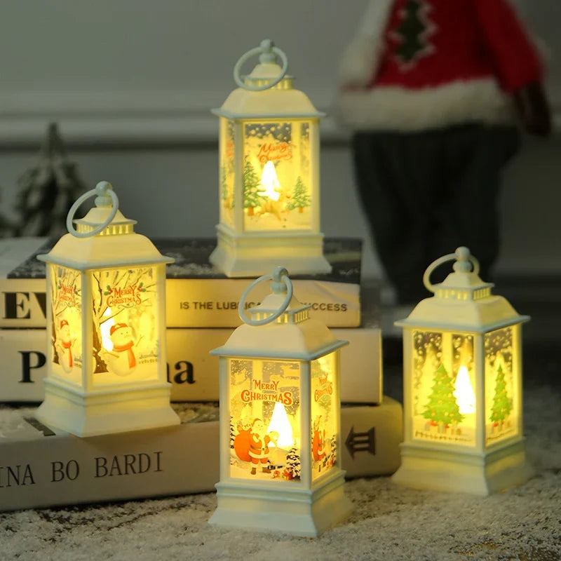 Christmas Lantern Soft LED Warm Glow Indoor & Outdoor