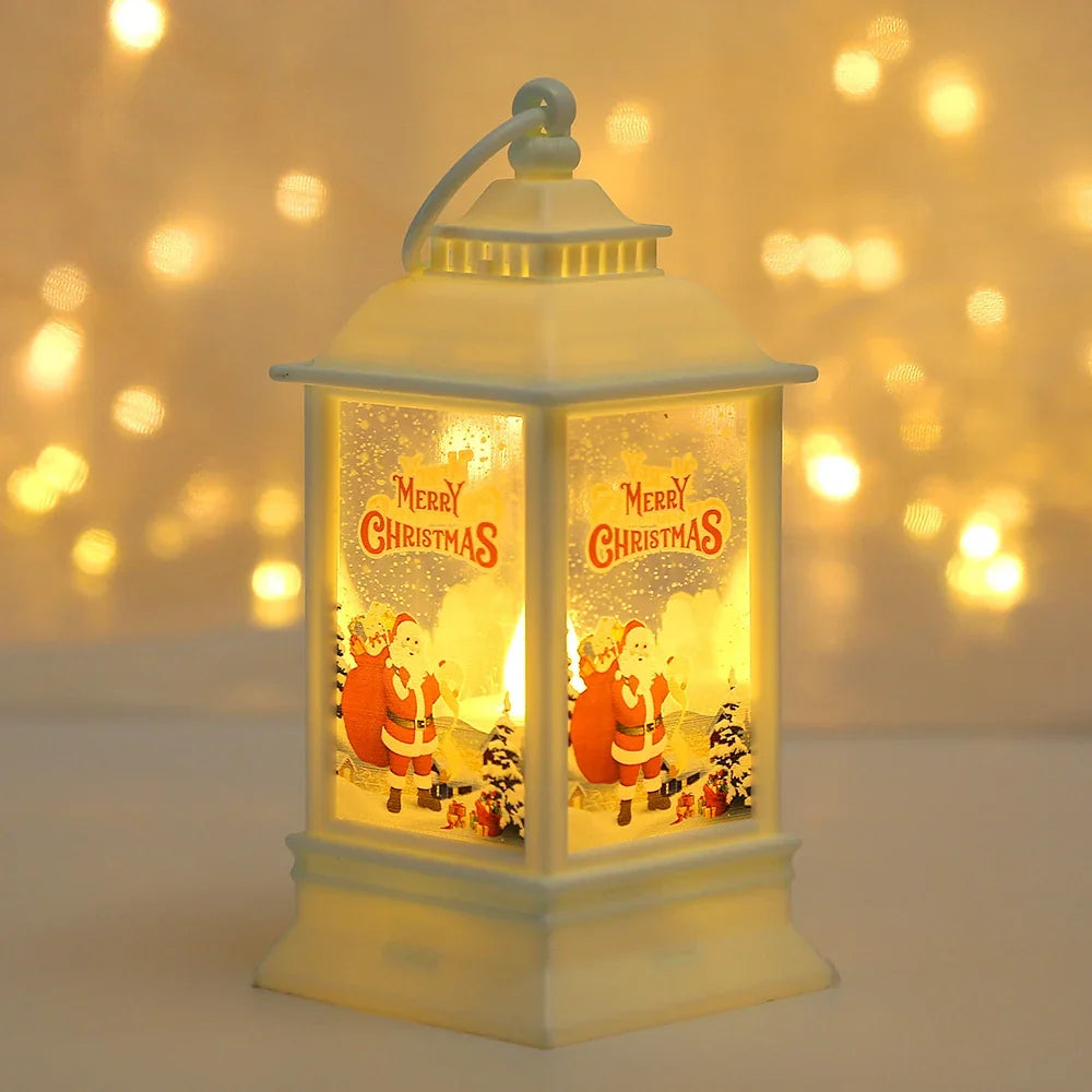 Christmas Lantern Soft LED Warm Glow Indoor & Outdoor