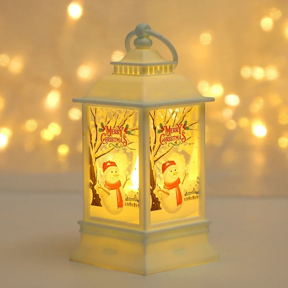 Christmas Lantern Soft LED Warm Glow Indoor & Outdoor