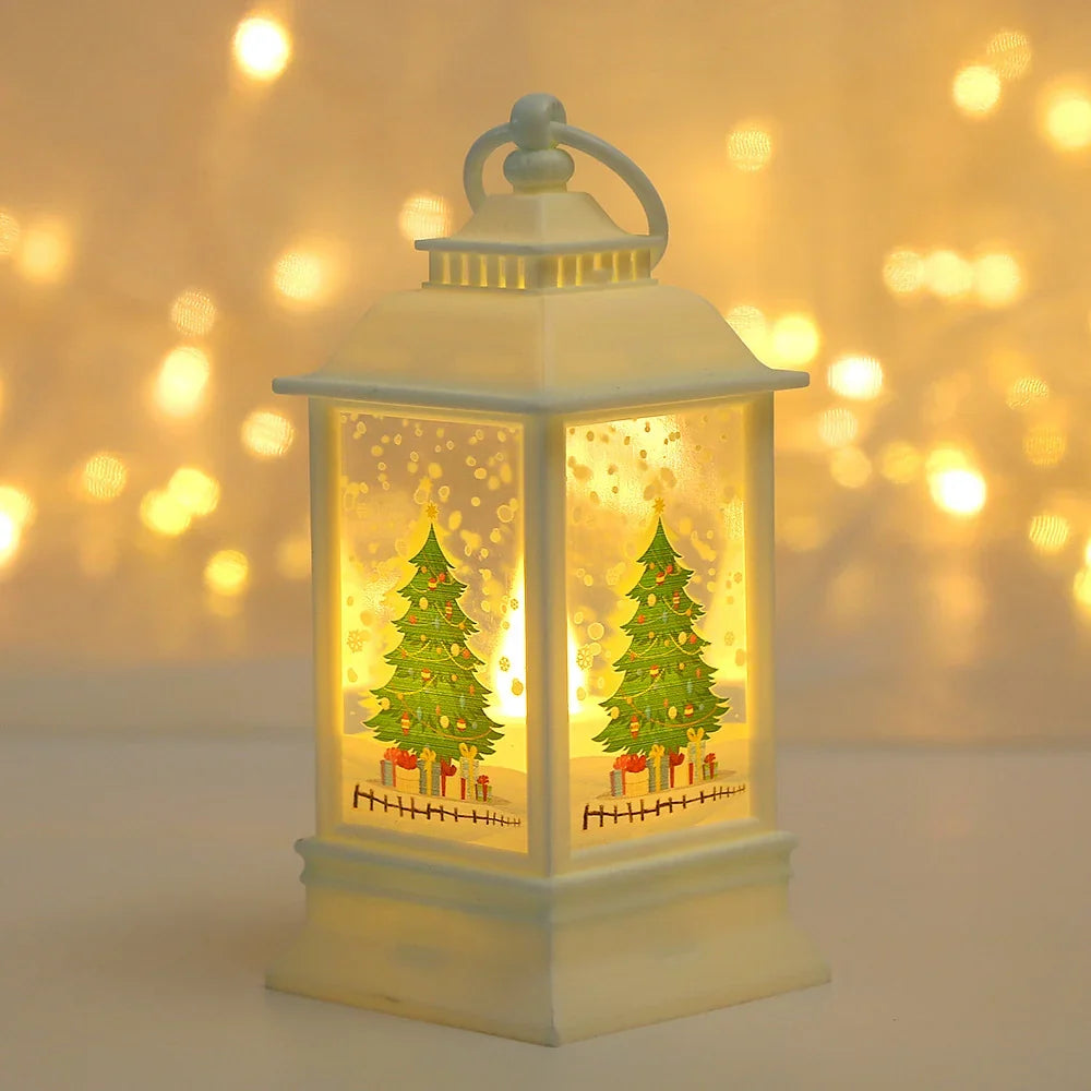 Christmas Lantern Soft LED Warm Glow Indoor & Outdoor