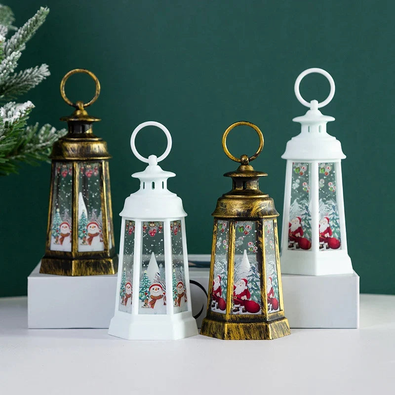 Christmas Lantern Warm Ambient Light Indoor & Outdoor