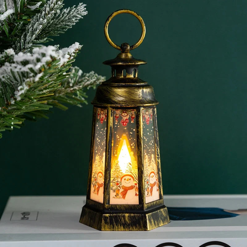 Christmas Lantern Warm Ambient Light Indoor & Outdoor