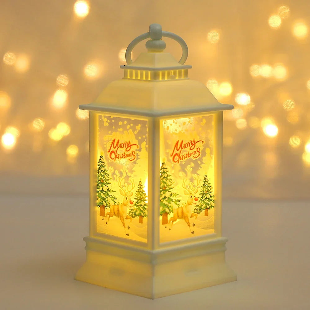 Christmas Lantern Warm LED Indoor & Outdoor
