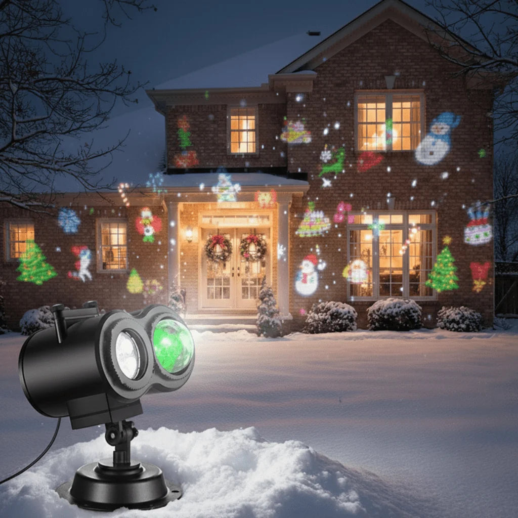 Christmas Light Projector 16 Slides Indoor & Outdoor Use