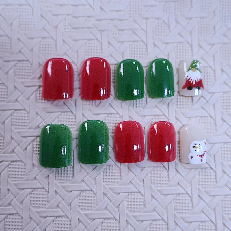 Christmas Nail Art Kit Festive Designs Chip-Resistant