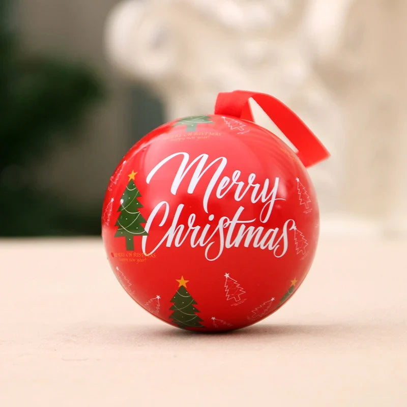 Christmas Ornament Santa & Reindeer Durable Ribbon Hanger