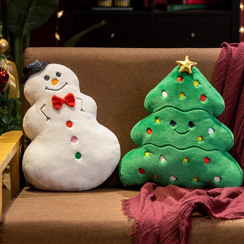 Christmas Plush Toy Short-Pile Washable 13.8-Inch Figure